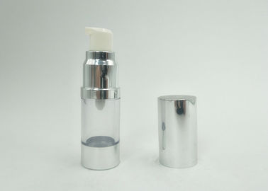 Botella cosmética transparente de la bomba 30ml para la aprobación del certificado del SGS de la crema del ojo
