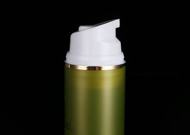 Botellas privadas de aire modificadas para requisitos particulares de la bomba de los PP del color para el empaquetado cosmético