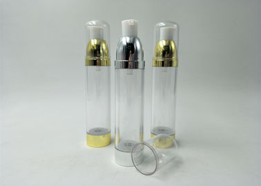 botellas privadas de aire de la bomba de 50ml Pp/botella vacía de la fundación con la bomba cosmética